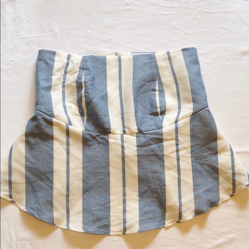 NWT Strapless Top